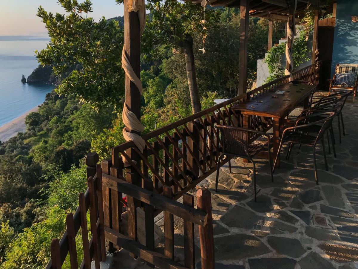 فيلا Balcony On The Rocks Agioi Saranta المظهر الخارجي الصورة