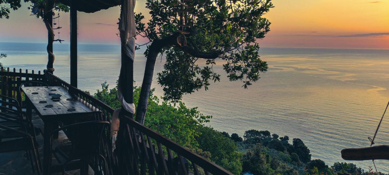 فيلا Balcony On The Rocks Agioi Saranta المظهر الخارجي الصورة