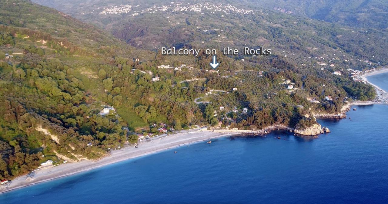 فيلا Balcony On The Rocks Agioi Saranta المظهر الخارجي الصورة